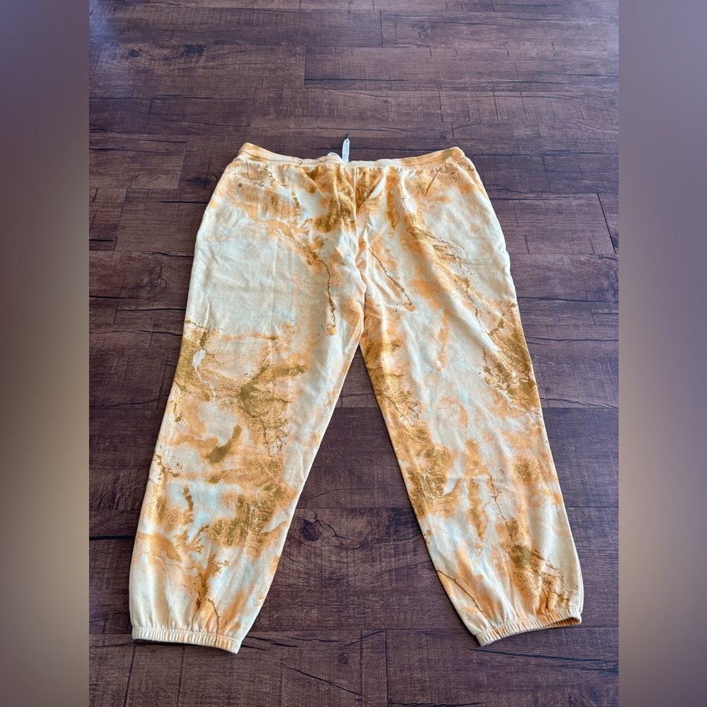 Yellow Tie Dye Style Joggers | Today I am Filled with Happiness Quote - Picture 6 of 11